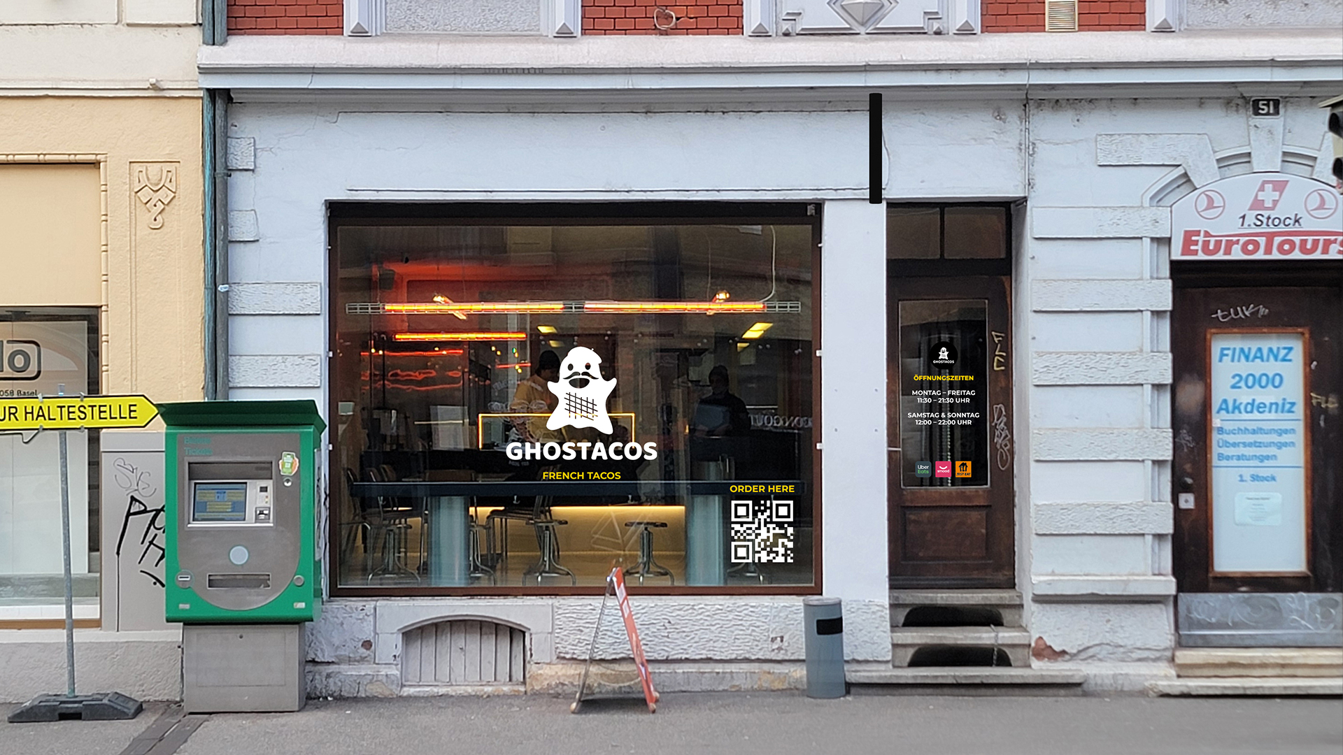 Ghostacos Restaurant Feldbergstrasse 51 in Kleinbasel – French Tacos in Basel